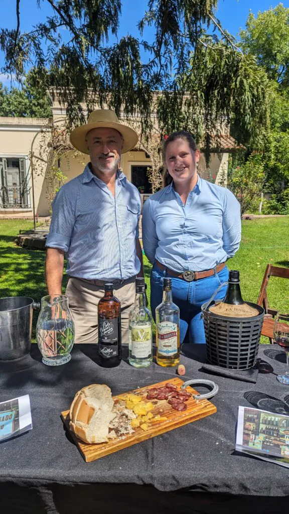 Wine tasting with gauchos