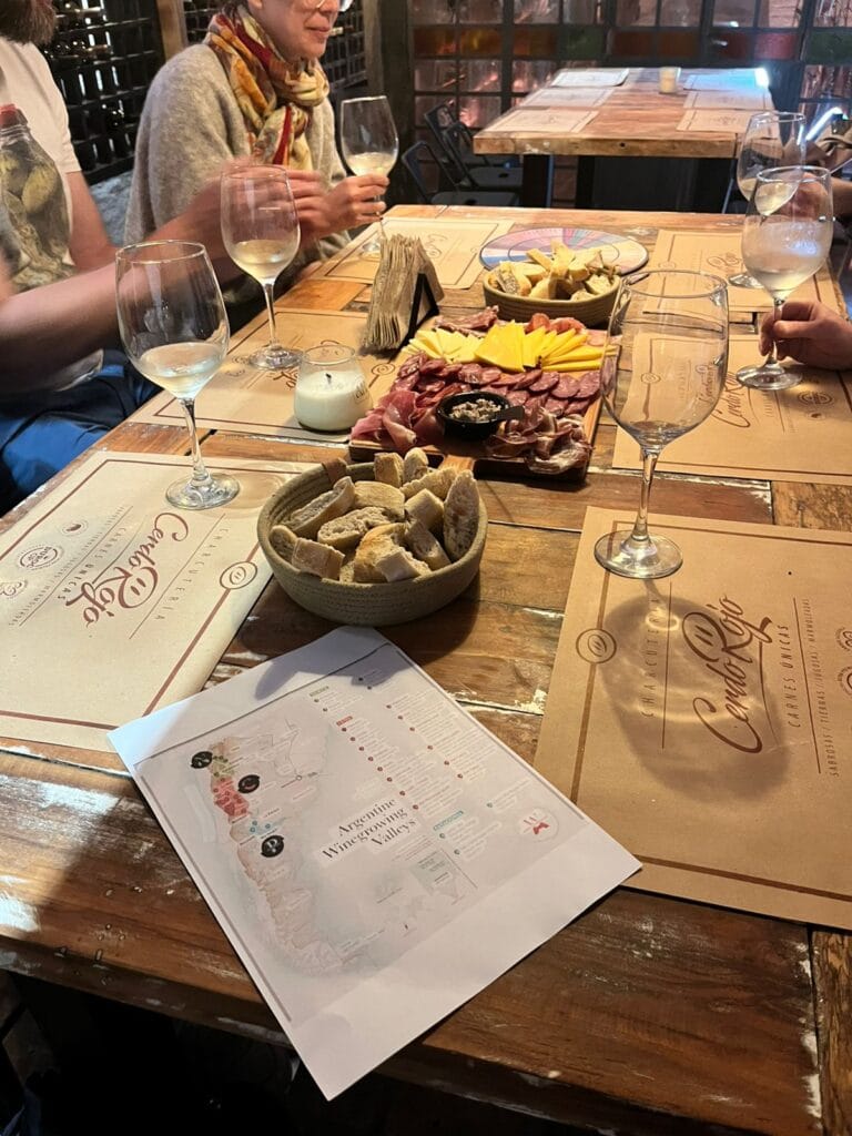 wine tasting and charcuterie 2